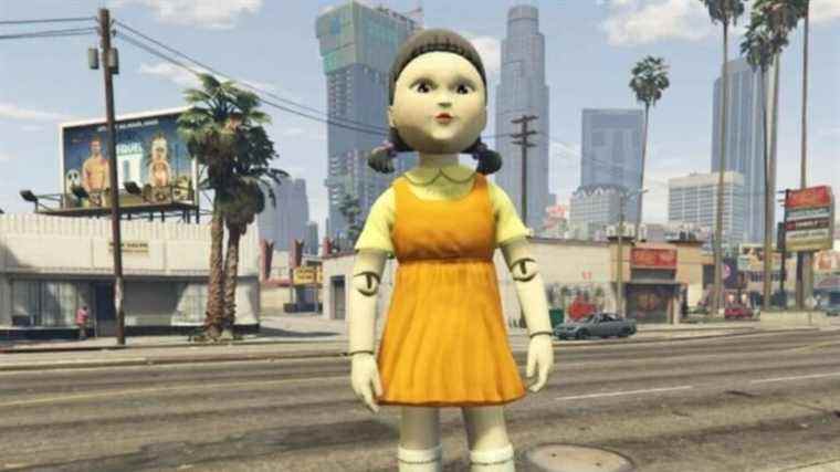 Les serveurs de la communauté GTA 5 sont inondés de clones de Squid Game