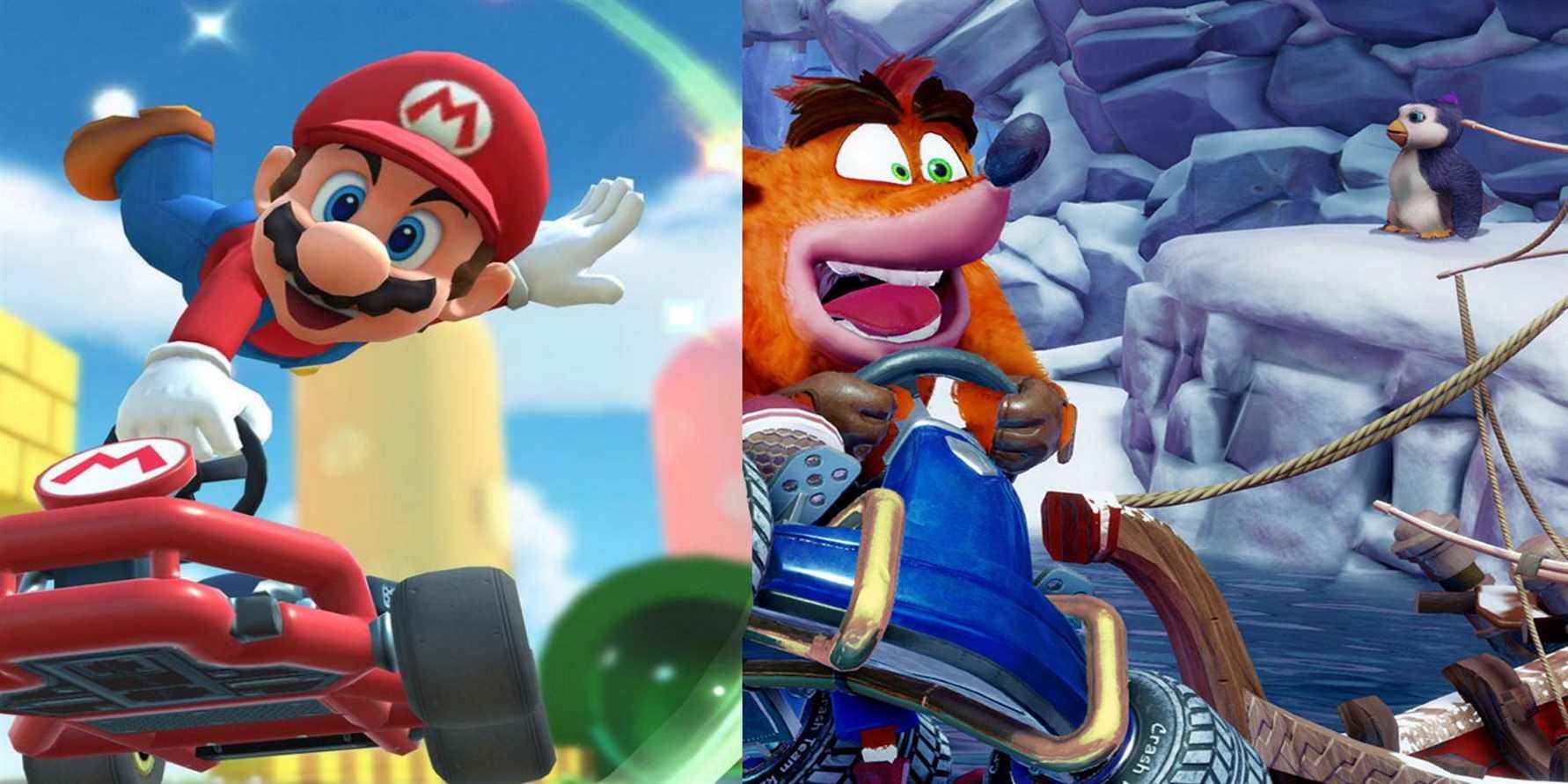 Mario Kart 9 pourrait apprendre de Crash Team Racing Nitro-Fueled
