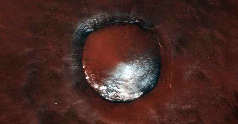 Mars ressemble à un délicieux dessert dans une superbe image de vaisseau spatial