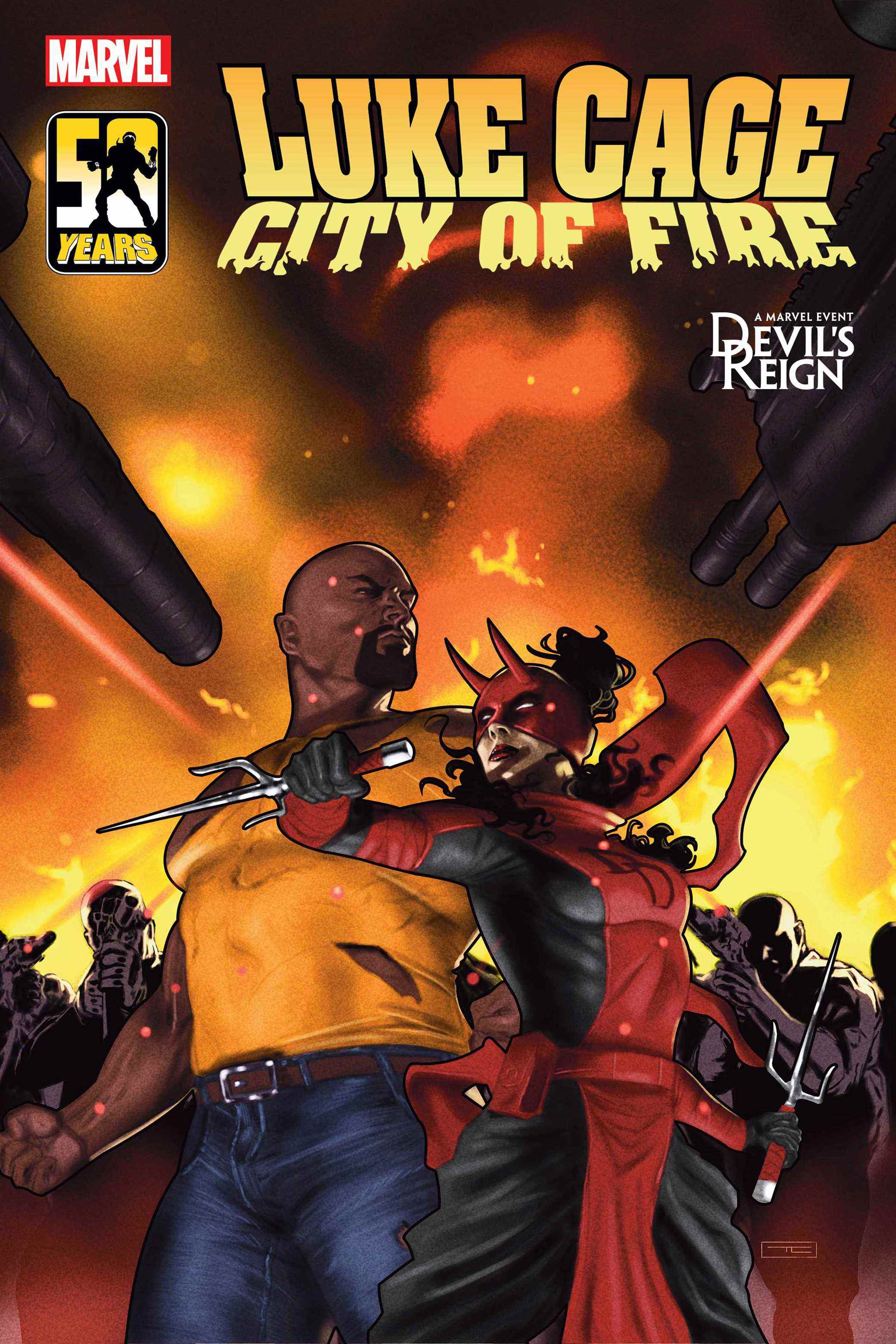 Luke Cage : City of Fire #1 couverture principale