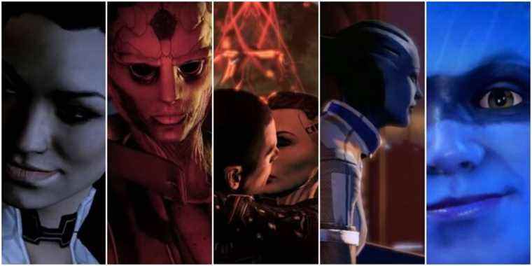 Mass Effect : Les 12 meilleures romances de la franchise, classées
