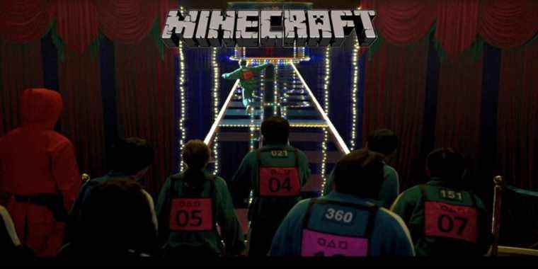 Minecraft Player crée une version de travail du pont de verre du jeu Squid
