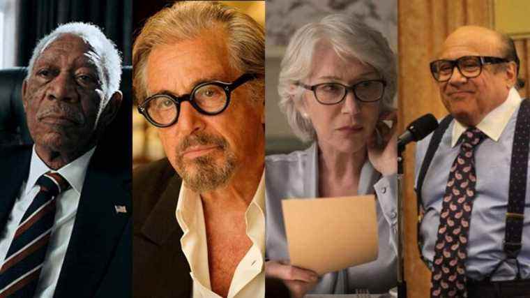 Morgan Freeman, Al Pacino, Helen Mirren et Danny DeVito s’associent pour un nouveau film