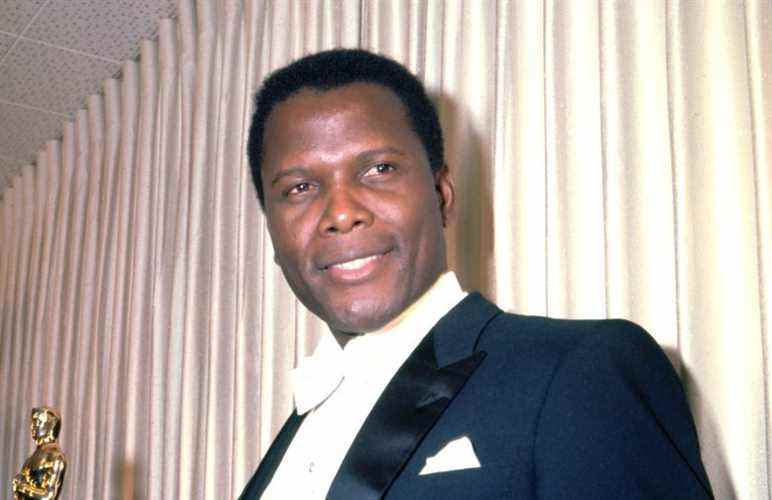 Sidney Poitier, Oscar presenter at the 1967 Academy Awards,  1968.