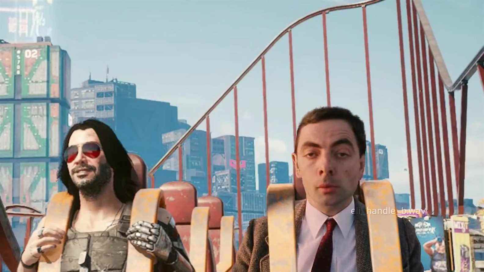     Mr Bean arrive dans Cyberpunk 2077, grâce à la personne qui a mis Austin Powers dans Mass Effect

