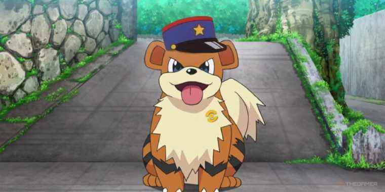 Ne tombez pas pour sa gentillesse, Growlithe est un flic
