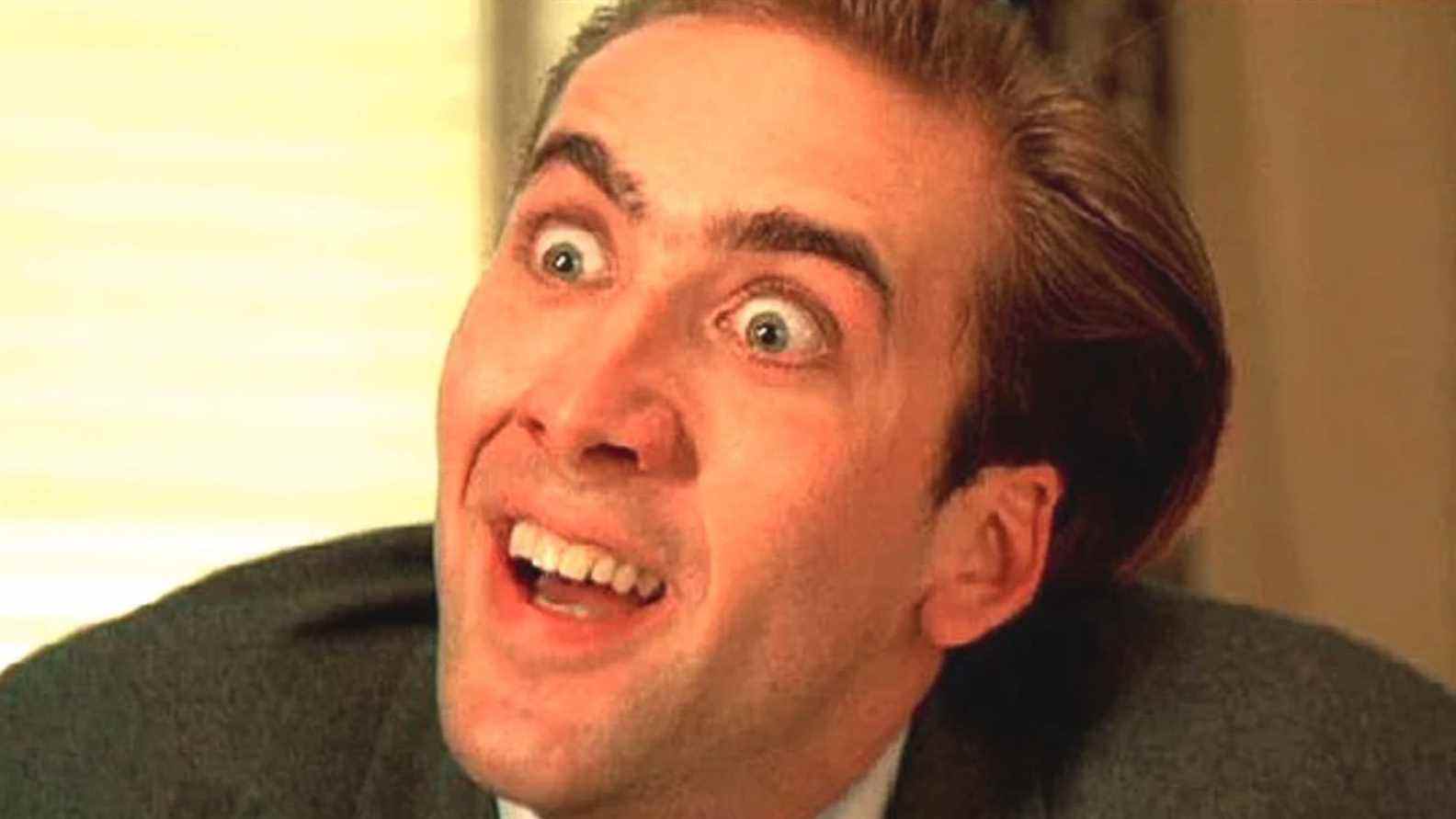 Nicolas Cage dit qu'agir est comme les arts martiaux mixtes, ce qui explique beaucoup de choses
