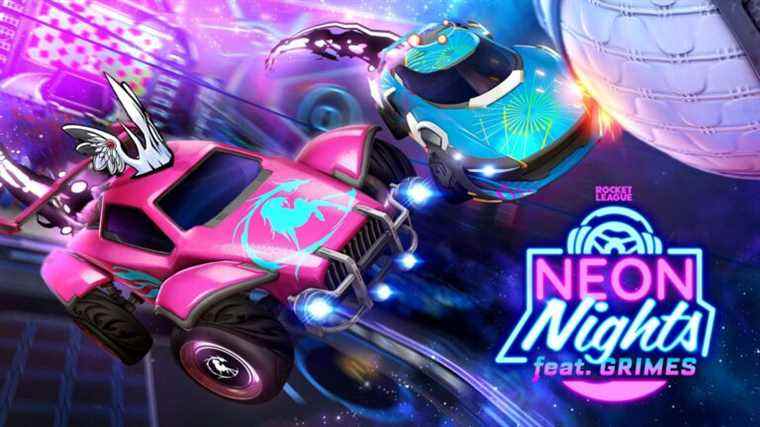     Nouvel événement Rocket League - Neon Nights - présente les produits cosmétiques GRIMES et sera lancé le 26 janvier

