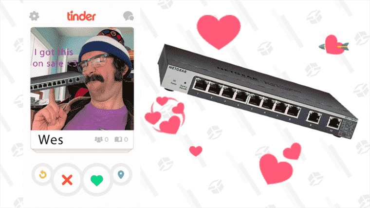 Obtenez ce commutateur Ethernet double 10 GbE à 10 ports pour 70 $ de réduction et vantez-le sur votre profil Tinder