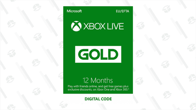 Obtenez votre série X en ligne avec 12 mois de Xbox Live Gold pour 50 $