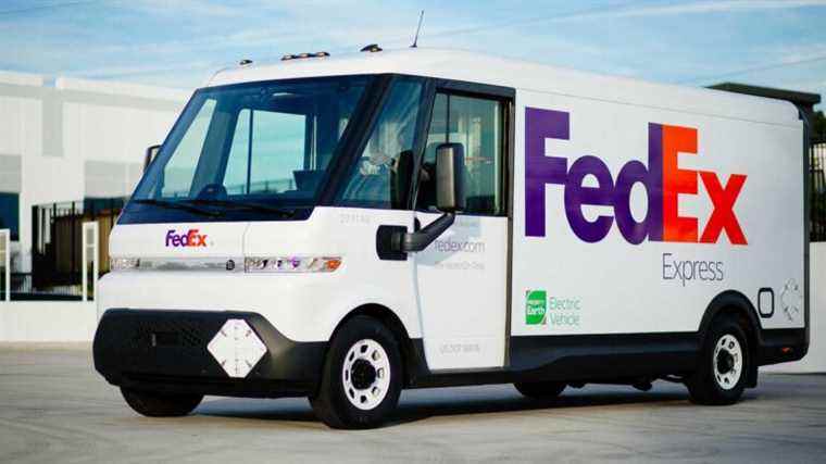 Offres FedEx et Walmart Ink pour les camionnettes de livraison électriques GM BrightDrop