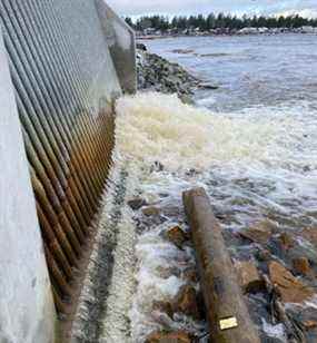 Ce poteau électrique sans prétention vient de terminer un voyage épique qui a commencé lorsqu'il a été renversé pour la première fois par de graves inondations en Colombie-Britannique en novembre.  Le poteau se trouvait à l'origine près de la rivière Nicola près de Lytton, la communauté de l'intérieur de la Colombie-Britannique qui a été presque détruite par un incendie l'été dernier.  Après avoir été emporté, il a parcouru plus de 400 km à travers trois rivières distinctes avant que les équipes de BC Hydro ne le retrouvent ici, à Boundary Bay, dans la région métropolitaine de Vancouver.