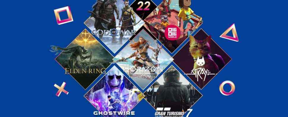 PlayStation répertorie 22 jeux PS5 sortis cette année