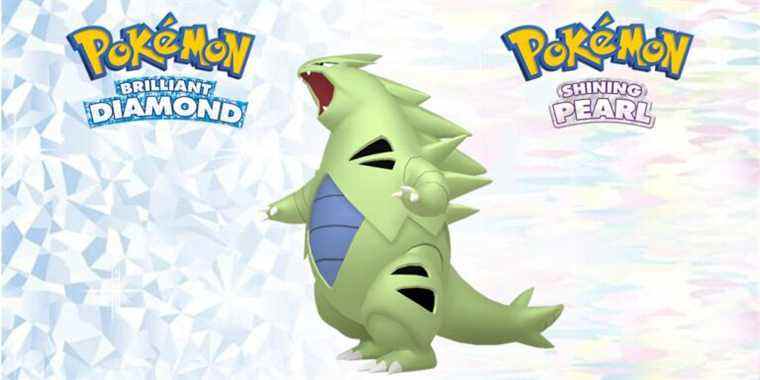 Pokemon Brilliant Diamond & Shining Pearl: Comment obtenir Tyranitar
