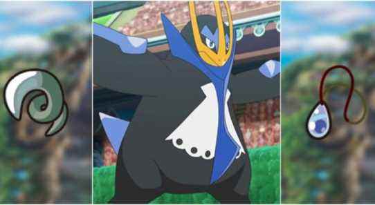 Pokemon Brilliant Diamond & Shining Pearl: les meilleurs objets conservés pour Empoleon