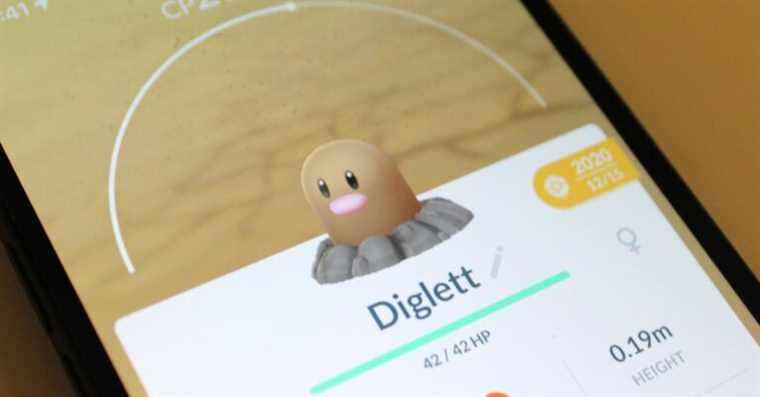 Pokémon Go Spotlight Hour : Diglett brille-t-il ? 
