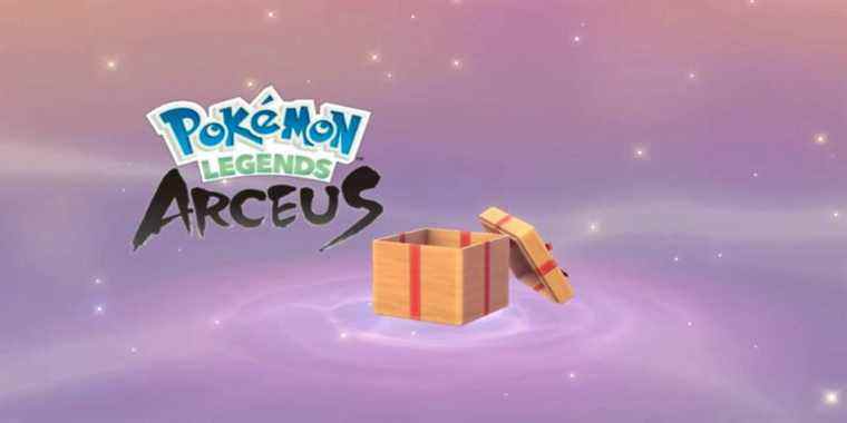 Pokemon Legends: Arceus - Comment débloquer un cadeau mystère
