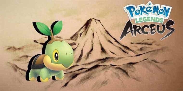 Pokemon Legends: Arceus – Comment obtenir Turtwig
