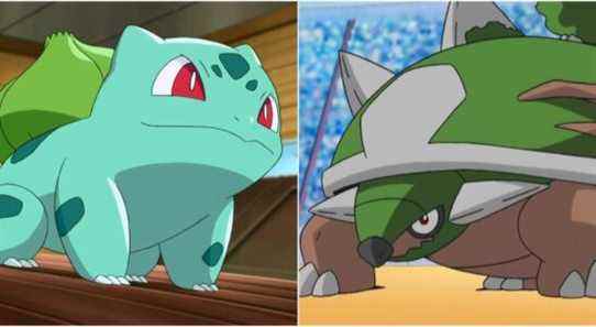 Pokemon: Les meilleurs typages secondaires pour les types d'herbe