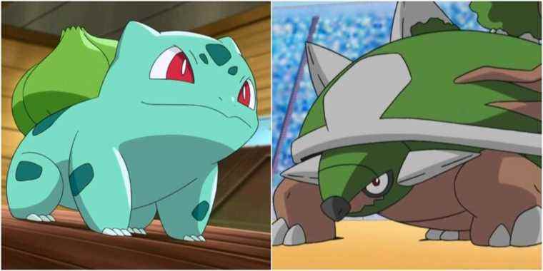 Pokemon: Les meilleurs typages secondaires pour les types d'herbe
