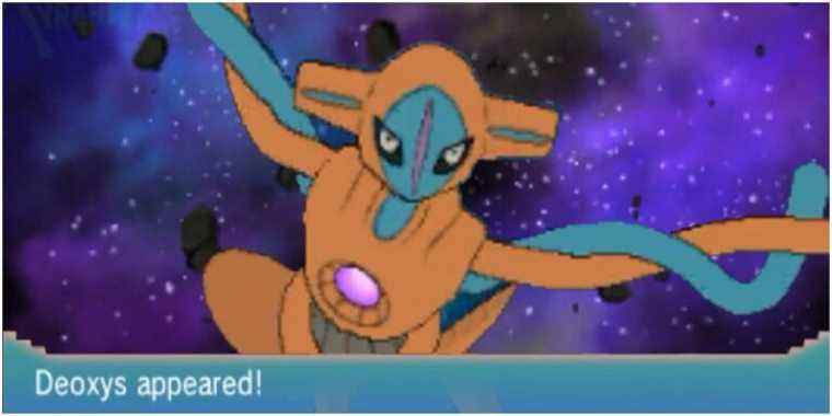 Pokemon: Partout où vous pouvez attraper Deoxys dans les jeux principaux
