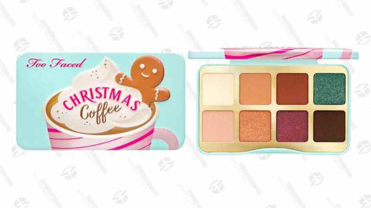 Prenez une mini palette de fards à paupières Christmas Coffee de Too Faced pour 14 $ et une pour moi aussi, si cela ne vous dérange pas