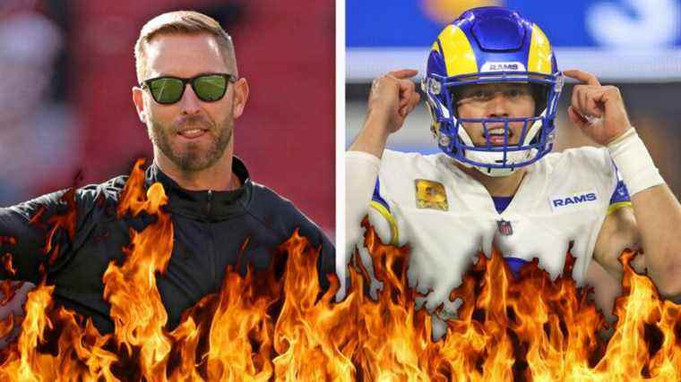 Qui fait face à plus de chaleur lundi soir : Kliff Kingsbury ou Matthew Stafford ?