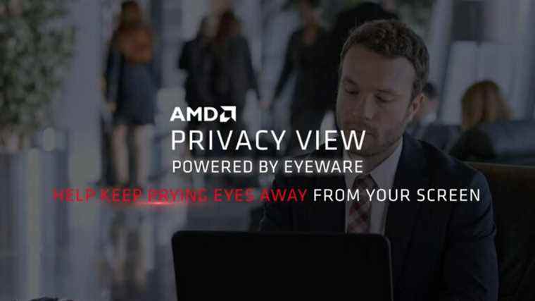 Radeon Privacy View d’AMD conçue pour les surfeurs à l’épaule Nix