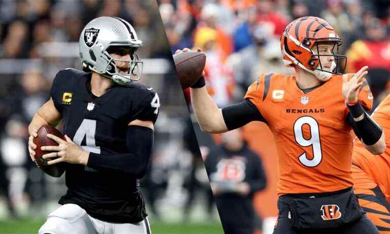 Raiders vs Bengals en direct: comment regarder le match éliminatoire de la NFL en ligne