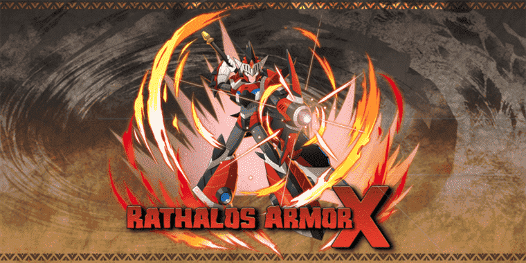 Rathalos Armor X rejoint Mega Man X DiVE lors du crossover Monster Hunter Rise