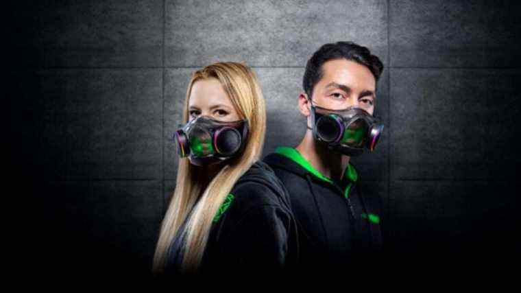 Razer revient après la confusion de la cote de sécurité du masque facial Zephyr
