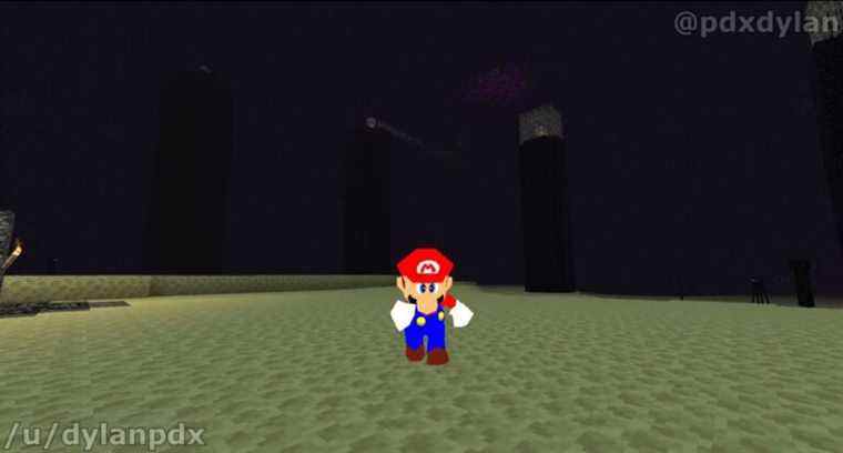 Rencontrez le moddeur qui a fait fonctionner Mario 64 dans Minecraft