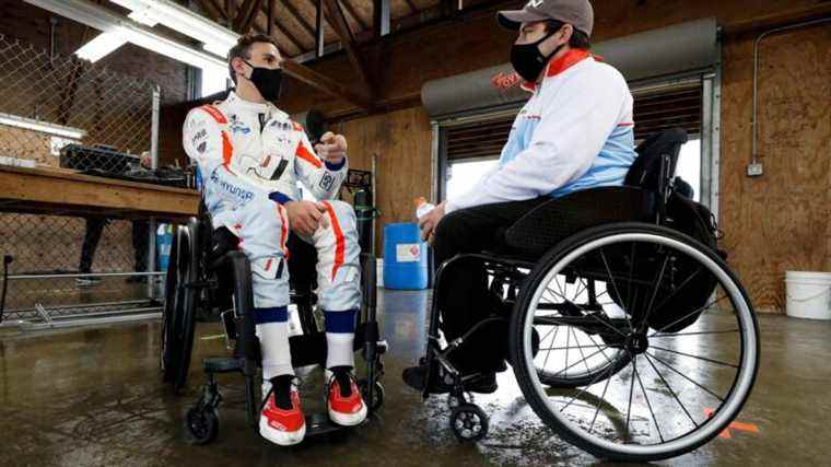 Robert Wickens revient à la course avec Hyundai en IMSA TCR après une paralysie