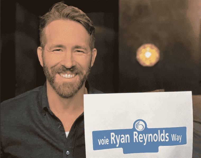 Ryan Reynolds obtient le nom de Canadian Capital Street en son honneur
