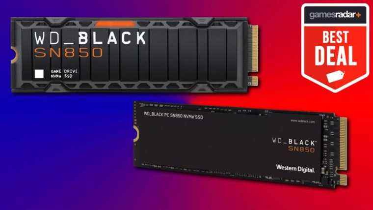 Saisissez le SSD WD Black SN850 PS5 pour son prix le plus bas jamais enregistré avec l’offre SSD PS5