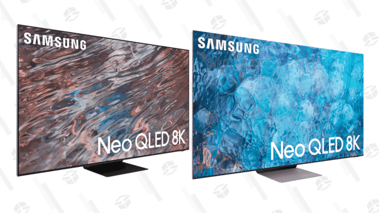 Samsung vend ses téléviseurs QLED 8K jusqu’à 2 500 $ de réduction dès maintenant