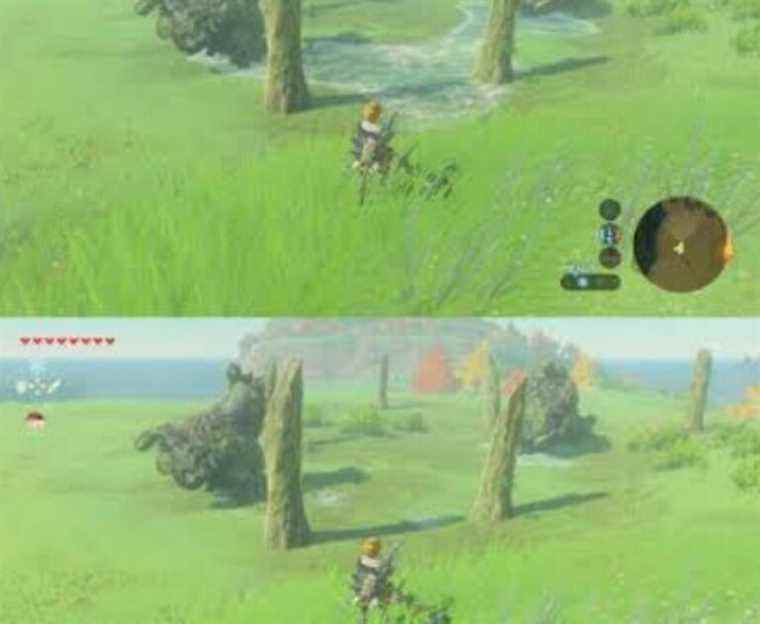 Breath of the Wild rain