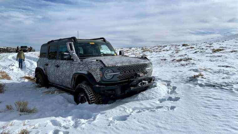 Snow Blaking Around, le Ford Bronco Everglades semble prêt à posséder l’hiver