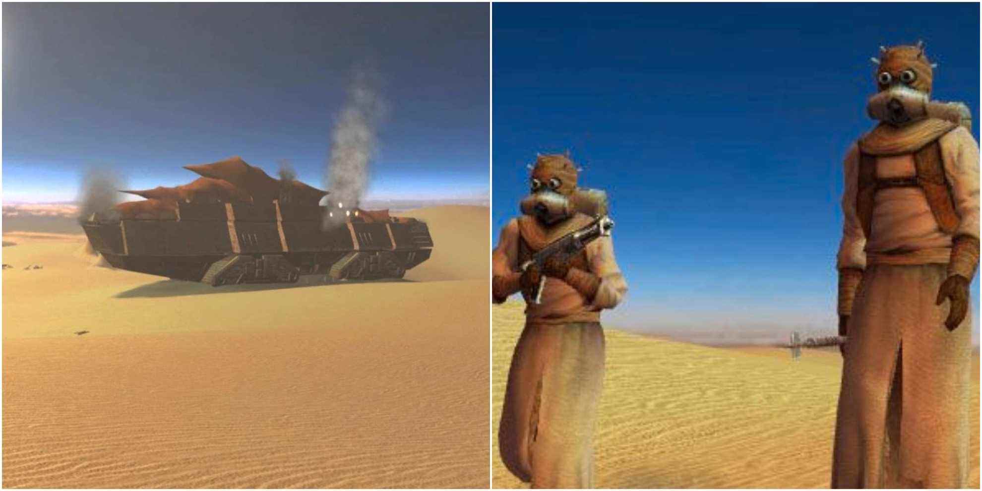 Star Wars KOTOR: Comment se rendre à la mer de dunes orientale de Tatooine
