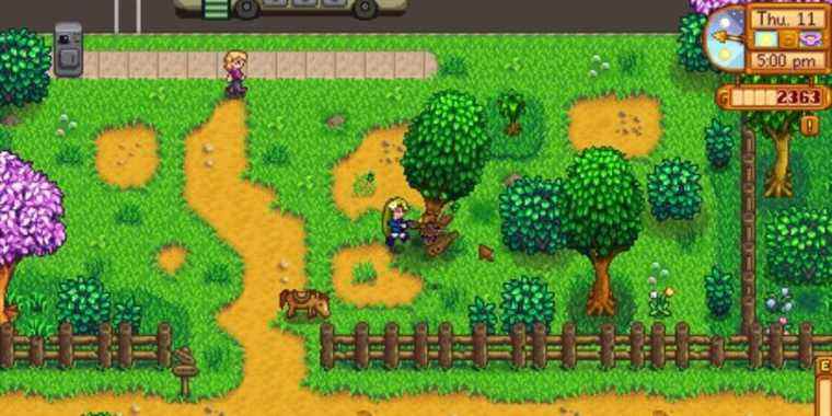 Stardew Valley Misclick aide le joueur à découvrir une fonctionnalité qu'il ne connaissait pas
