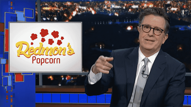 Stephen Colbert détourne le panneau d’affichage Times Square d’une autre émission de CBS pour sauver une petite entreprise