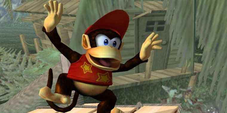 Super Smash Bros. Melee Mod fait de Diddy Kong un personnage jouable
