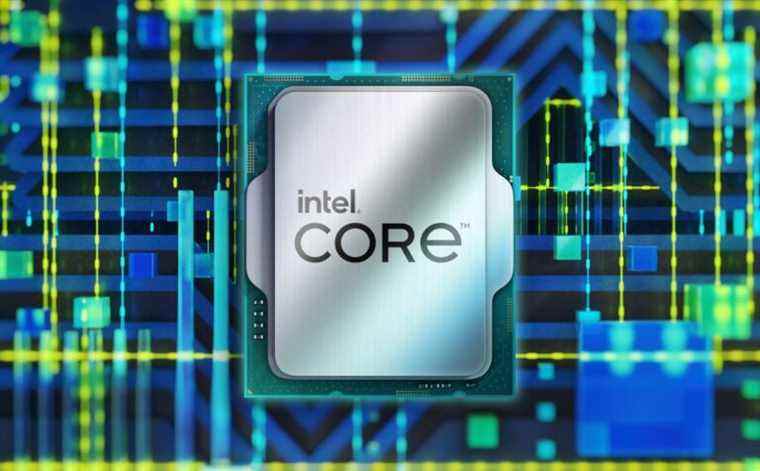 Surfaces de processeur Intel Raptor Lake de 13e génération avec 24 cœurs, 32 threads