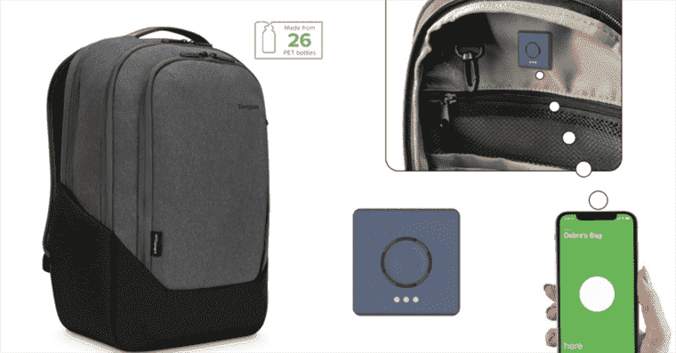 Targus a intégré la technologie de suivi Find My d’Apple dans son sac à dos Cypress Hero EcoSmart