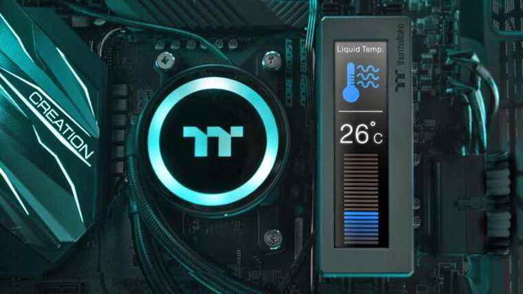 Thermaltake lance un écran LCD pour votre RAM