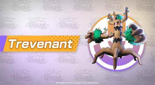 Trevenant annoncé pour Pokemon Unite