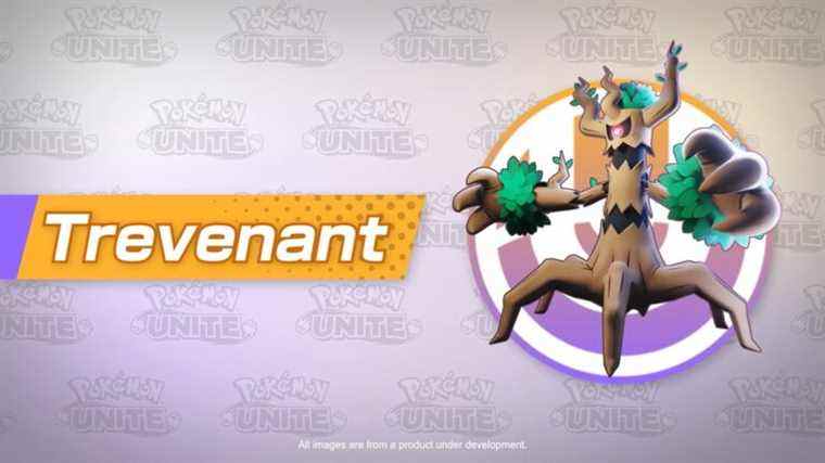 Trevenant annoncé pour Pokemon Unite
