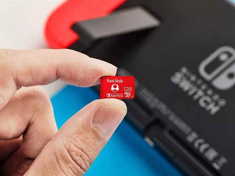 Un ensemble Nintendo Switch Online et microSD est à moitié réduit sur Amazon