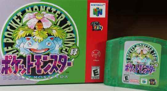 Un fan de Pokemon fabrique des cartouches fonctionnelles de cristal et de vert pour Nintendo 64