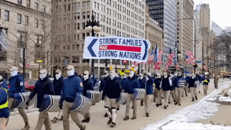 Un groupe suprémaciste blanc rejoint le rassemblement anti-avortement de Chicago